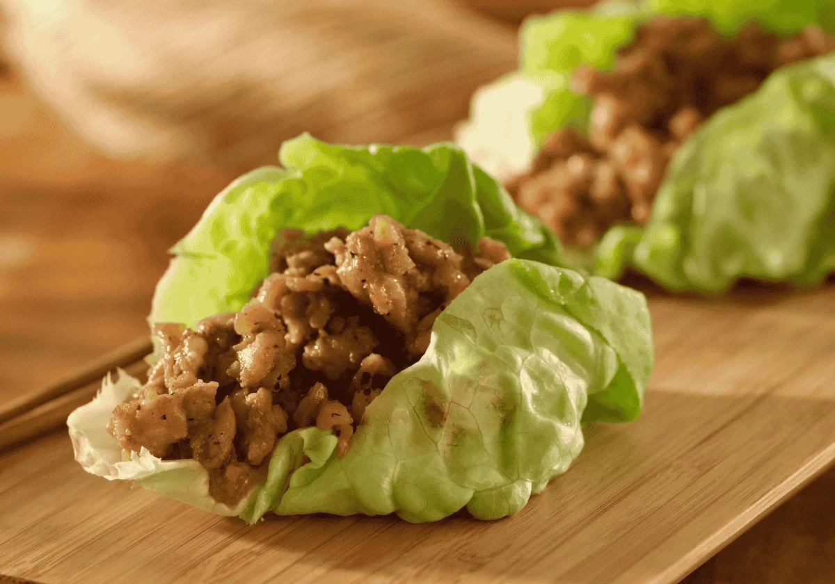 Ready in 10 minutes, these maple miso chickpea lettuce cups are the sweet-salty-crunchy vegan lunch idea you've been craving. No cooking, just flavor-packed bites!